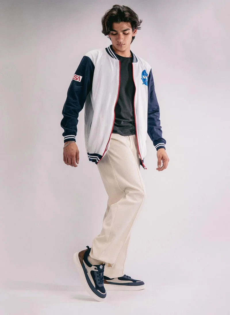 Bacca Bucci Navy VIBE-STEP Low-Top Lightweight EVA Sole Sneakers for Men | Best Price UAE